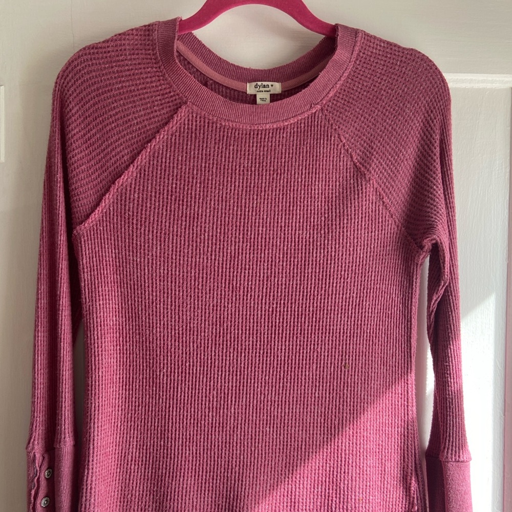 Long Sleeve Pink Top